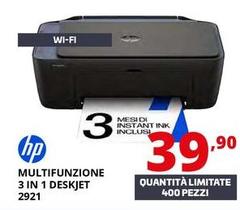 HP - Multifunzione 3 In 1 Deskjet 2921