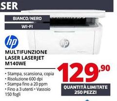 HP - Multifunzione Laser Laserjet M140WE