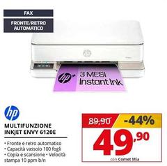 HP - Multifunzione Inkjet Envy 6120E