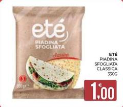 Eté - Piadina Sfogliata Classica