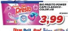 Bio Presto - Power Caps Classico Color