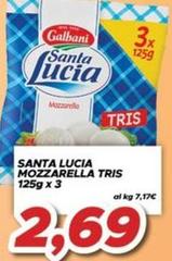 Galbani - Santa Lucia Mozzarella Tris