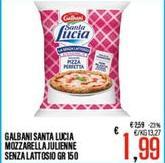 Galbani - Santa Lucia Mozzarella Julienne Senza Lattosio