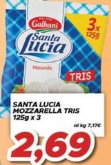 Galbani - Santa Lucia Mozzarella Tris