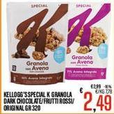 Kelloggs - Special K Granola Dark Chocolate