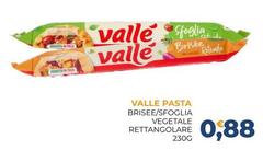 Vallè - Pasta Brisee/Sfoglia Vegetale Rettangolare
