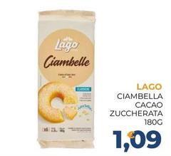Lago - Ciambella Cacao Zuccherata