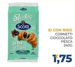 Scotti - Cornetti Cioccolato Pesca
