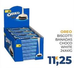Oreo - Biscotti Banadas Choco White 24X41G