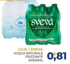 Lilia/Sveva - Acqua Naturale Frizzante