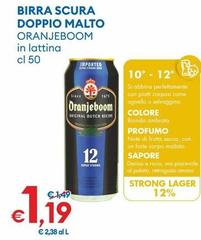 Oranjeboom - Birra Scura Doppio Malto