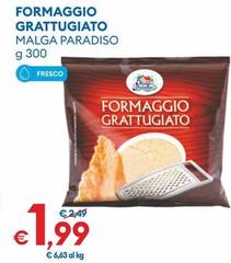 Malga Paradiso - Formaggio Grattugiato