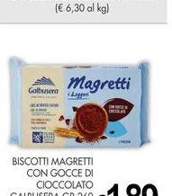 Galbusera - Biscotti Magretti Con Gocce Di Cioccolato