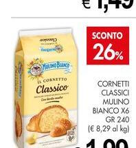 Mulino Bianco - Cornetti Classici