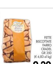 Cradel - Fette Biscottate Farro