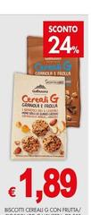Galbusera - Biscotti Cereali G Con Fruta