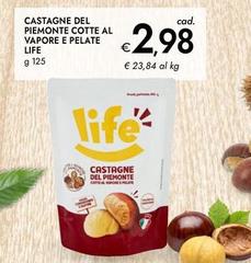 Piemonte - Castagne Del  Cotte Al Vapore E Pelate