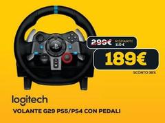 Logitech - Volante G29 PS5/PS4 Con Pedali