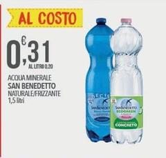 San Benedetto - Acqua Minerale Naturale/Frizzante