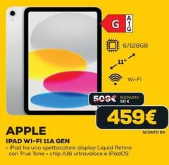 Apple - Ipad Wi-Fi 11A Gen