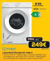 Indesit - Lavatrice IMA 864 My Time IT