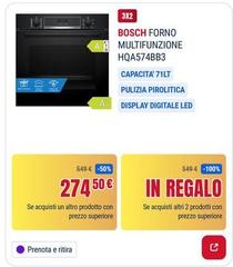 Bosch - Forno Multifunzione HQA574BB3
