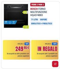 Bosch - Forno Multifunzione HQA574BB3