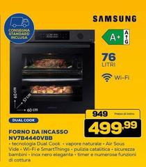 Samsung - Forno Da Incasso NV7B4440VBB
