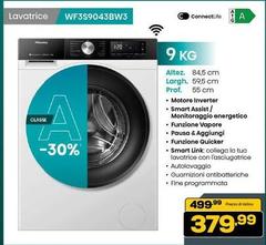 Hisense - Lavatrice WF3S9043BW3