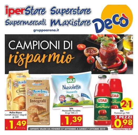 VOLANTINO DECO SCARICA