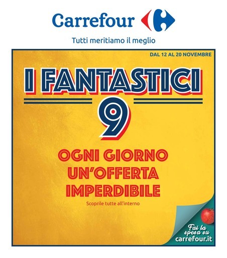 Volantino carrefour san sperate