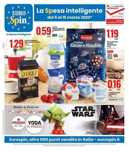 VOLANTINO EUROSPIN CAMPANO DA SCARICA
