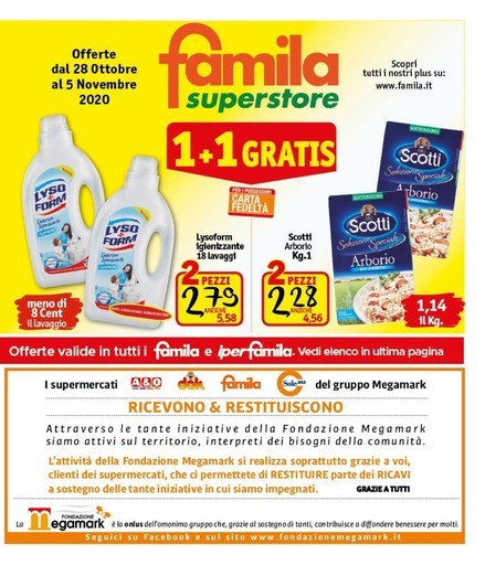 Volantino iperfamila teverola