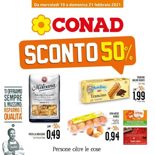 Volantino Conad Superstore a Palermo offerte