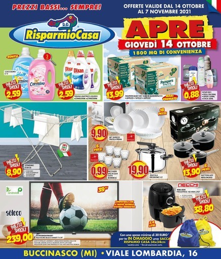 Volantino Risparmiocasa Offerte E Negozi Volantinofacile It