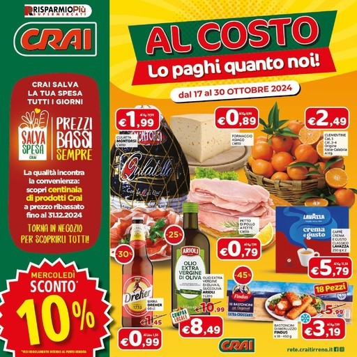 Crai - Al costo