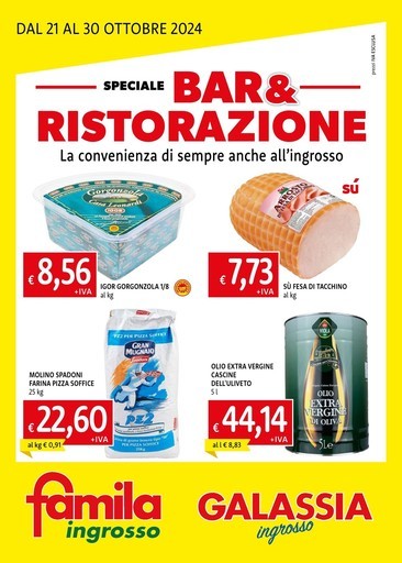 Volantino Galassia
