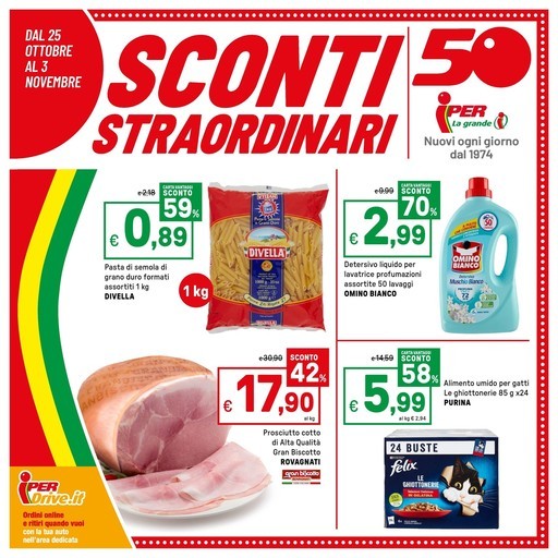 Volantino Iper la grande i