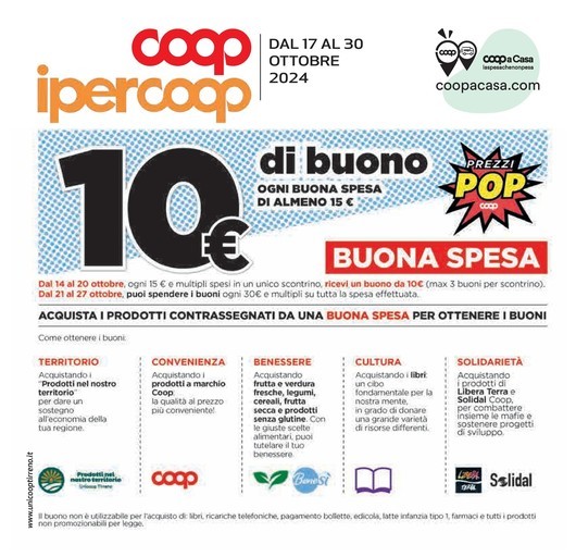 Volantino Coop