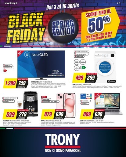 Volantino Trony