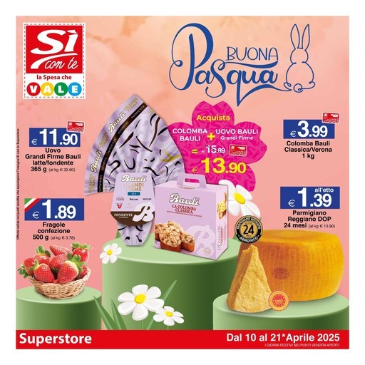 Si con te superstore - Buona Pasqua