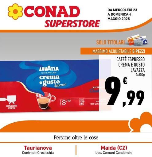 Volantino Conad Superstore