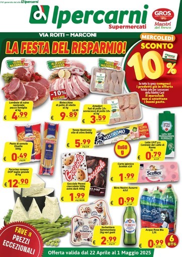 Ipercarni - La festa del Risparmio!