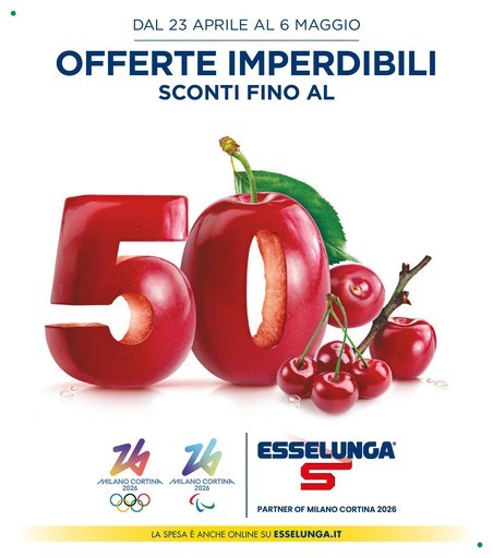 Esselunga - Sconti fino al 50%