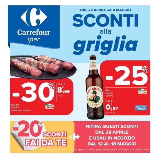 Volantino Carrefour Iper