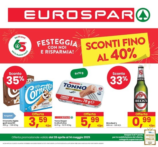 Volantino Eurospar