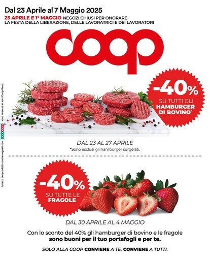 Volantino Coop
