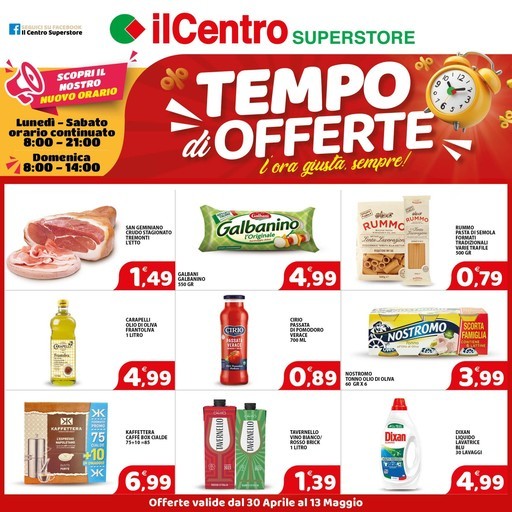 Volantino Il Centro Superstore