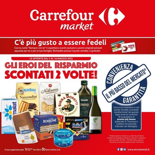 Volantino Carrefour Market