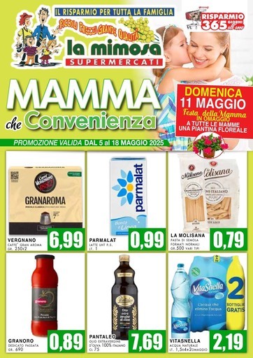 Volantino La Mimosa Supermercati
